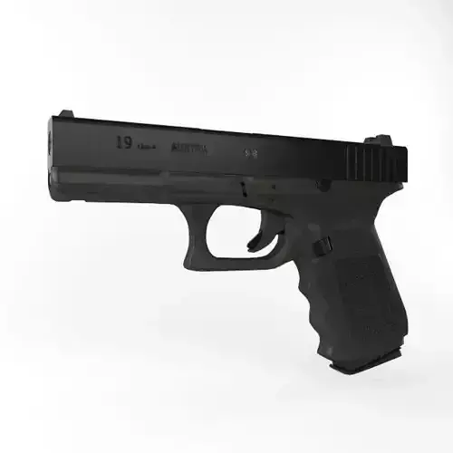 Glock 19 Pistol 3D model