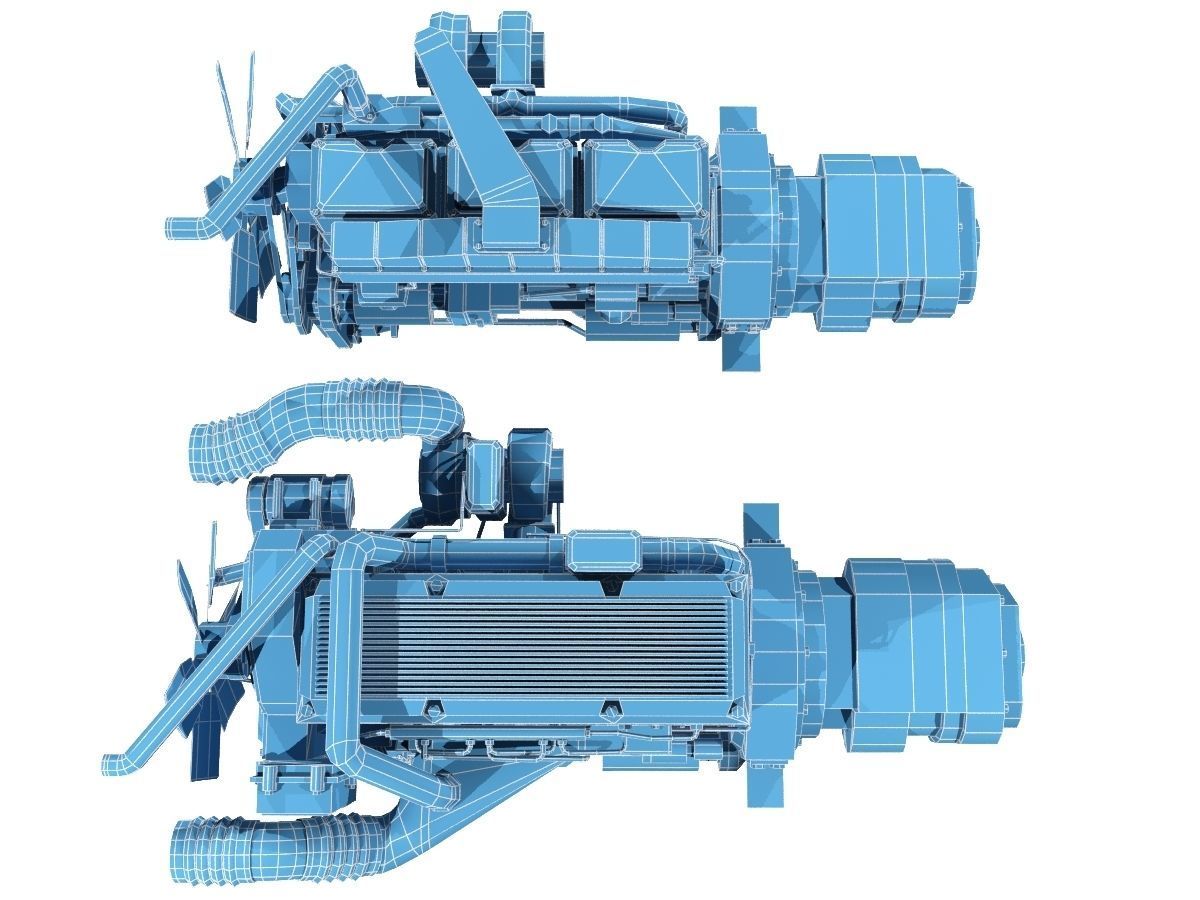 Diesel Engines 3D model_17
