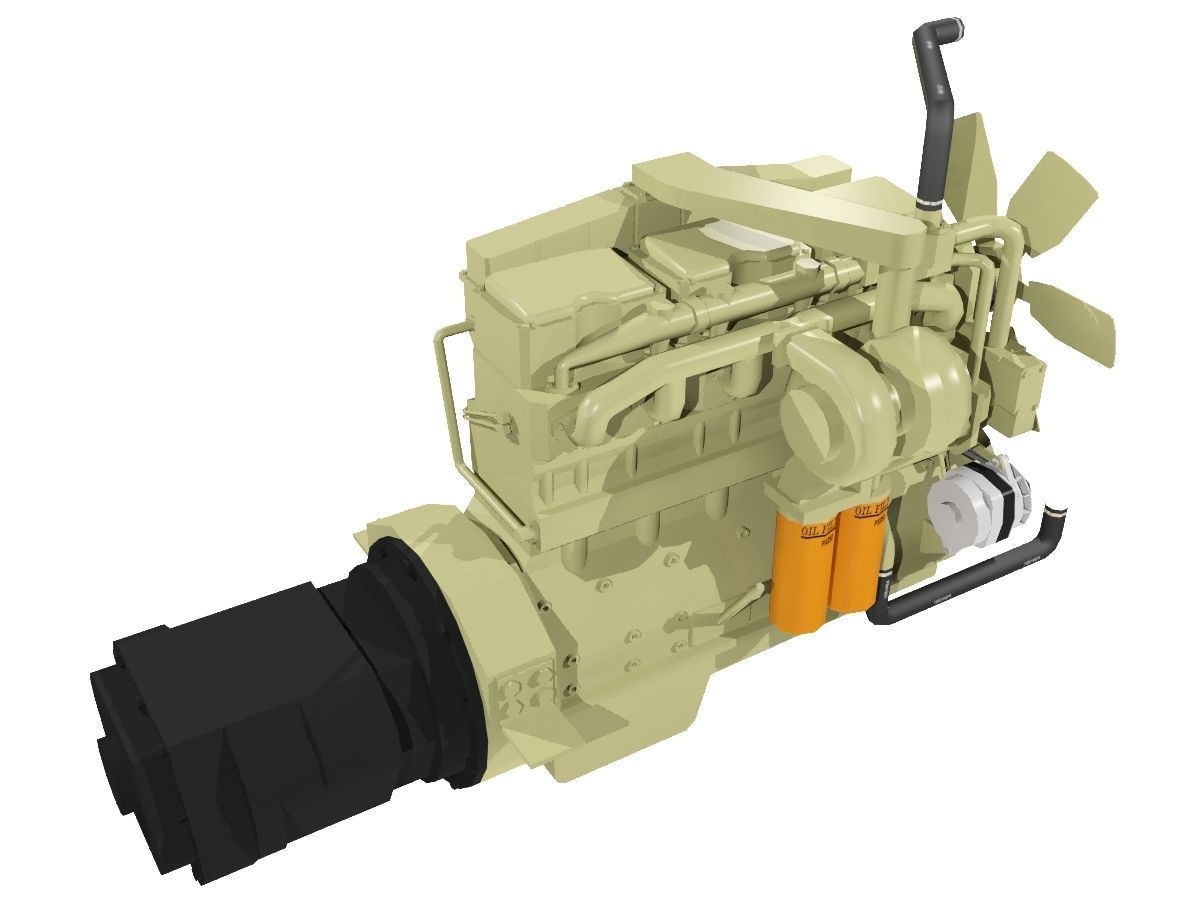 Diesel Engines 3D model_6