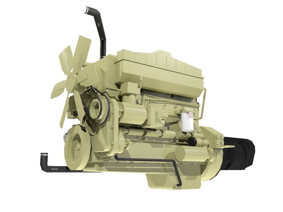 Diesel Engines 3D model_4