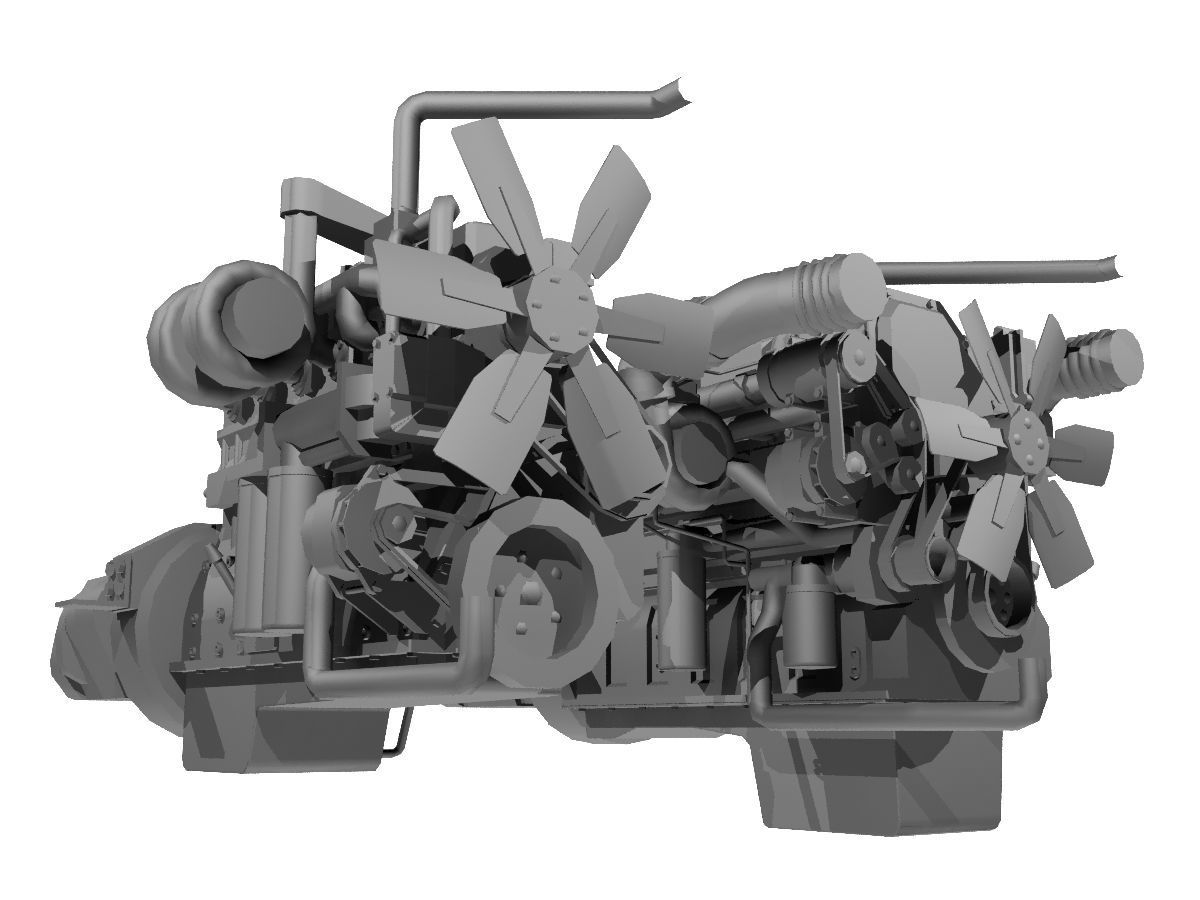 Diesel Engines 3D model_21