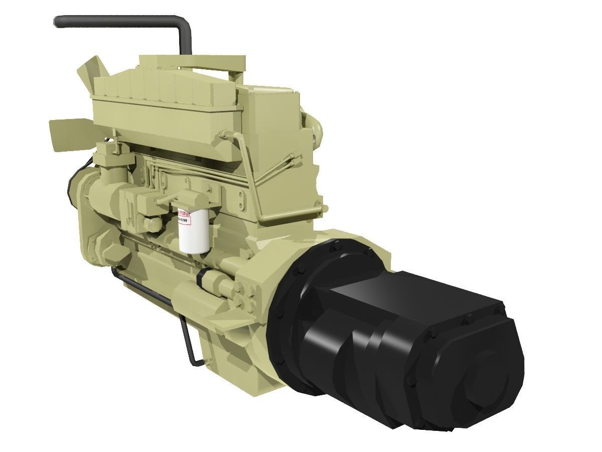 Diesel Engines 3D model_5