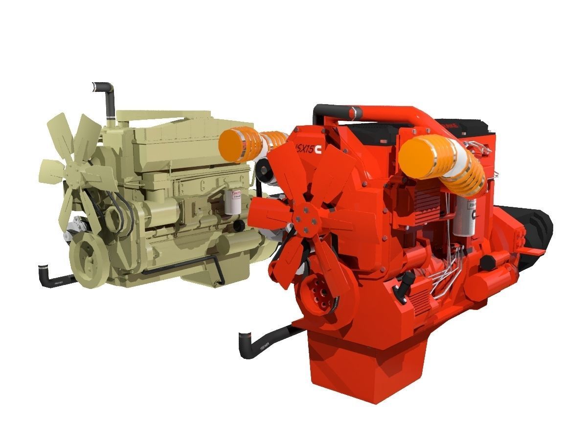 Diesel Engines 3D model_3