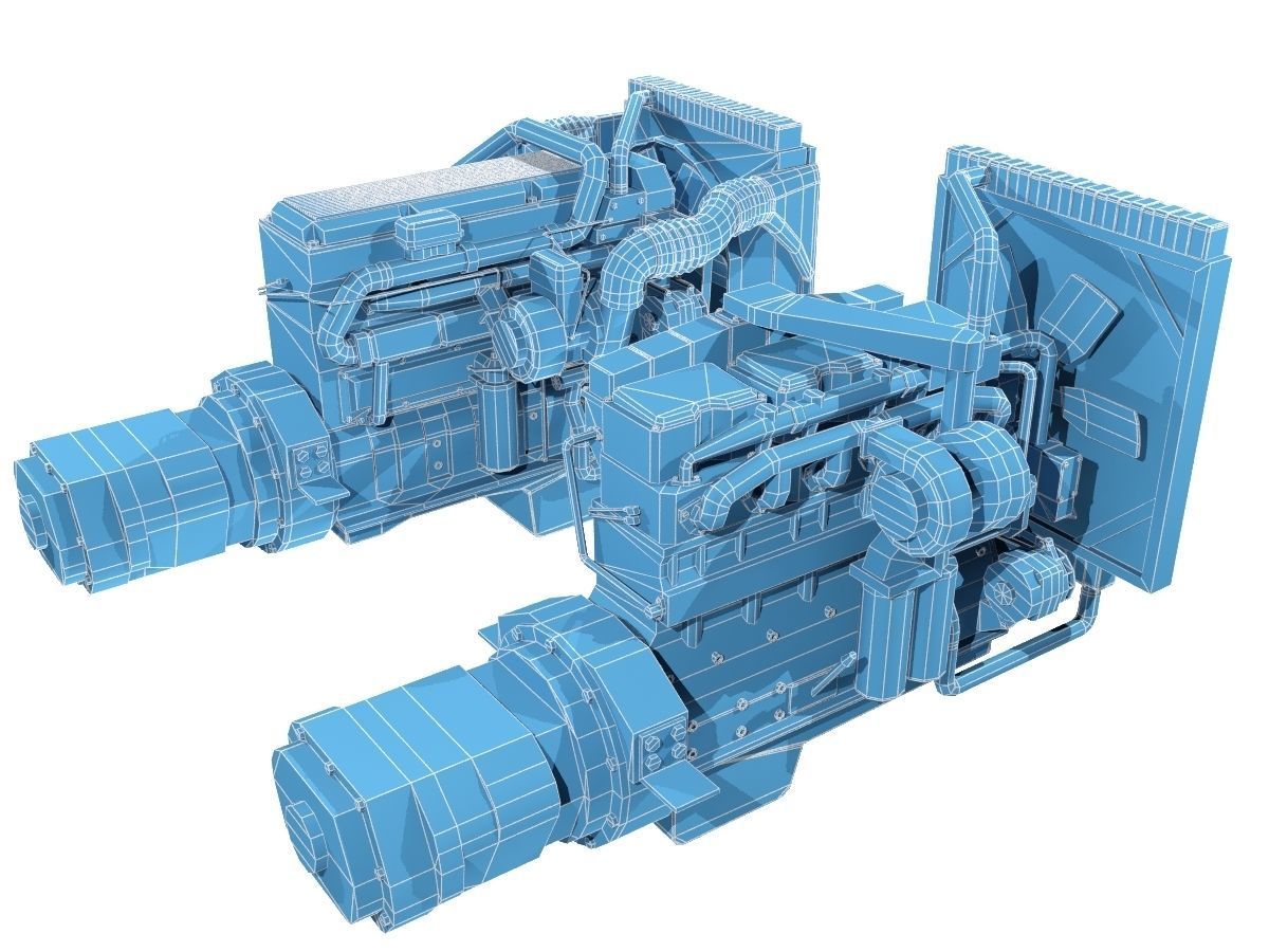 Diesel Engines 3D model_14
