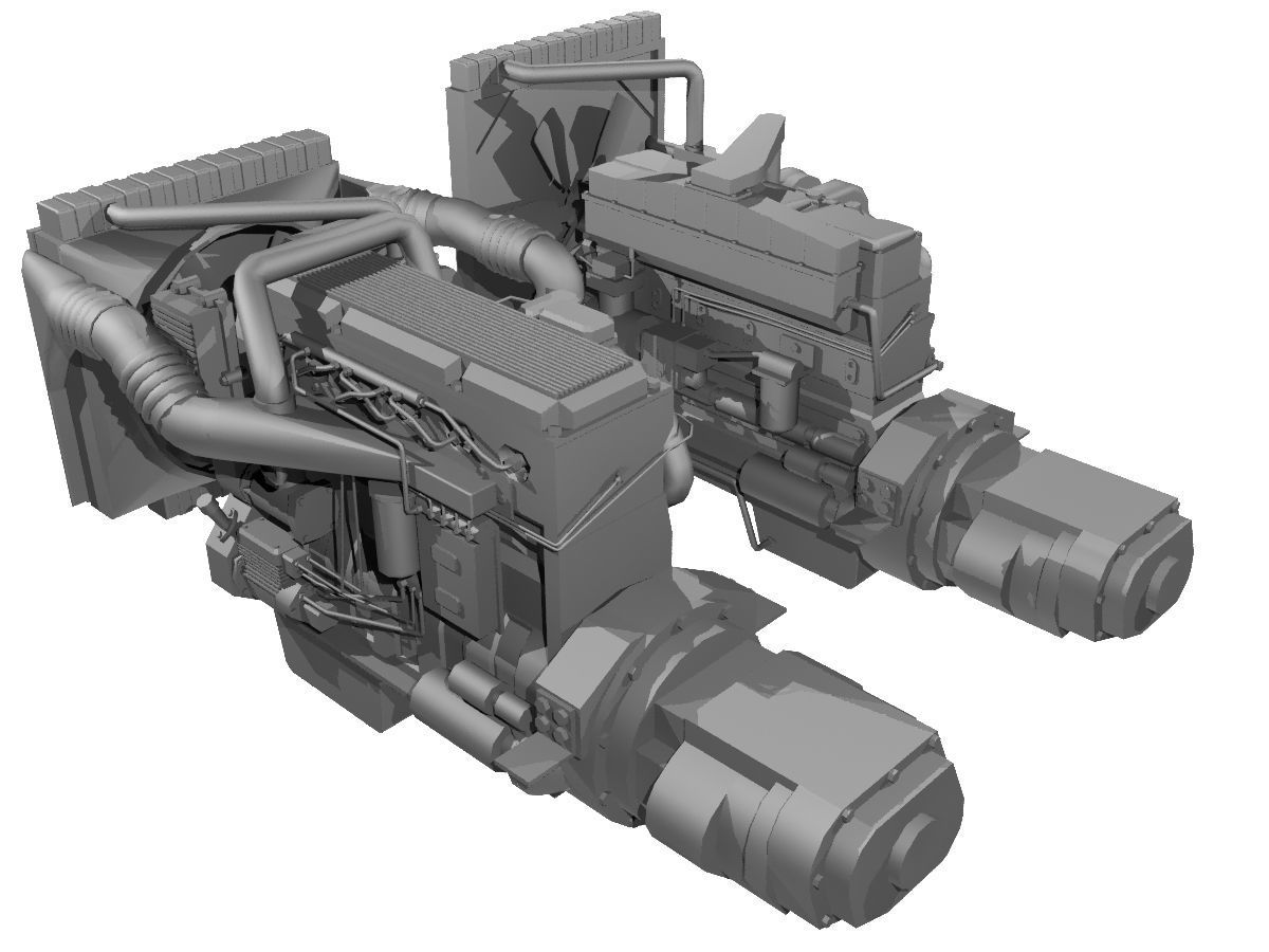Diesel Engines 3D model_19