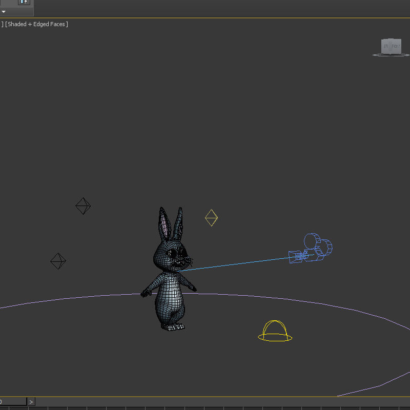 Rabbit cartoon 3D model_19