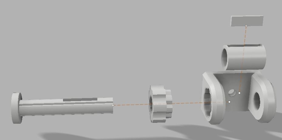 Winch strap 3D print model_2