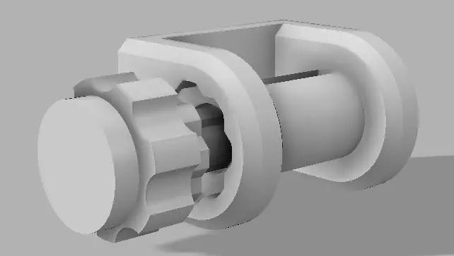 Winch strap 3D print model_0