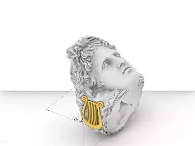apollo god ring  3D print model