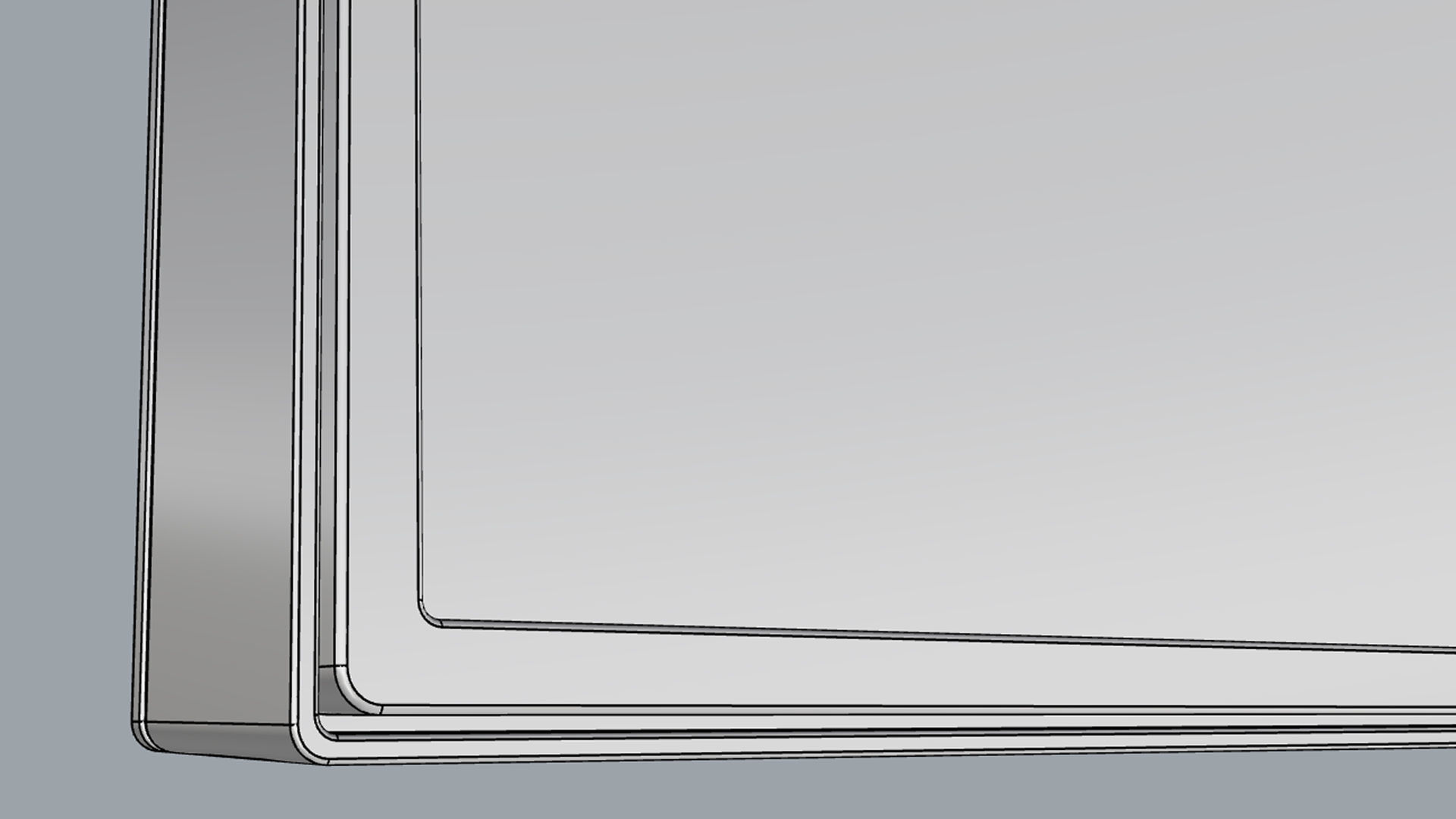 Digital Panel Horizontal 43 Inch 3D model_15