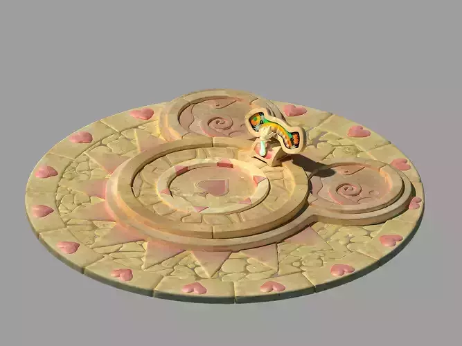 Disney main city - Mickey platform 03