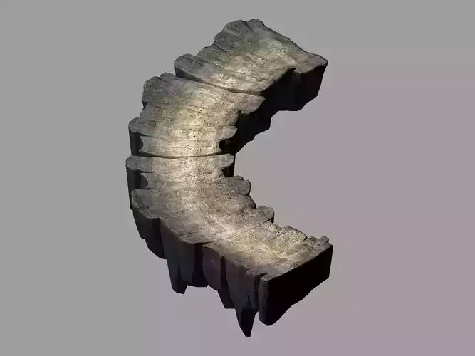 Disney main city - Stone Road 03