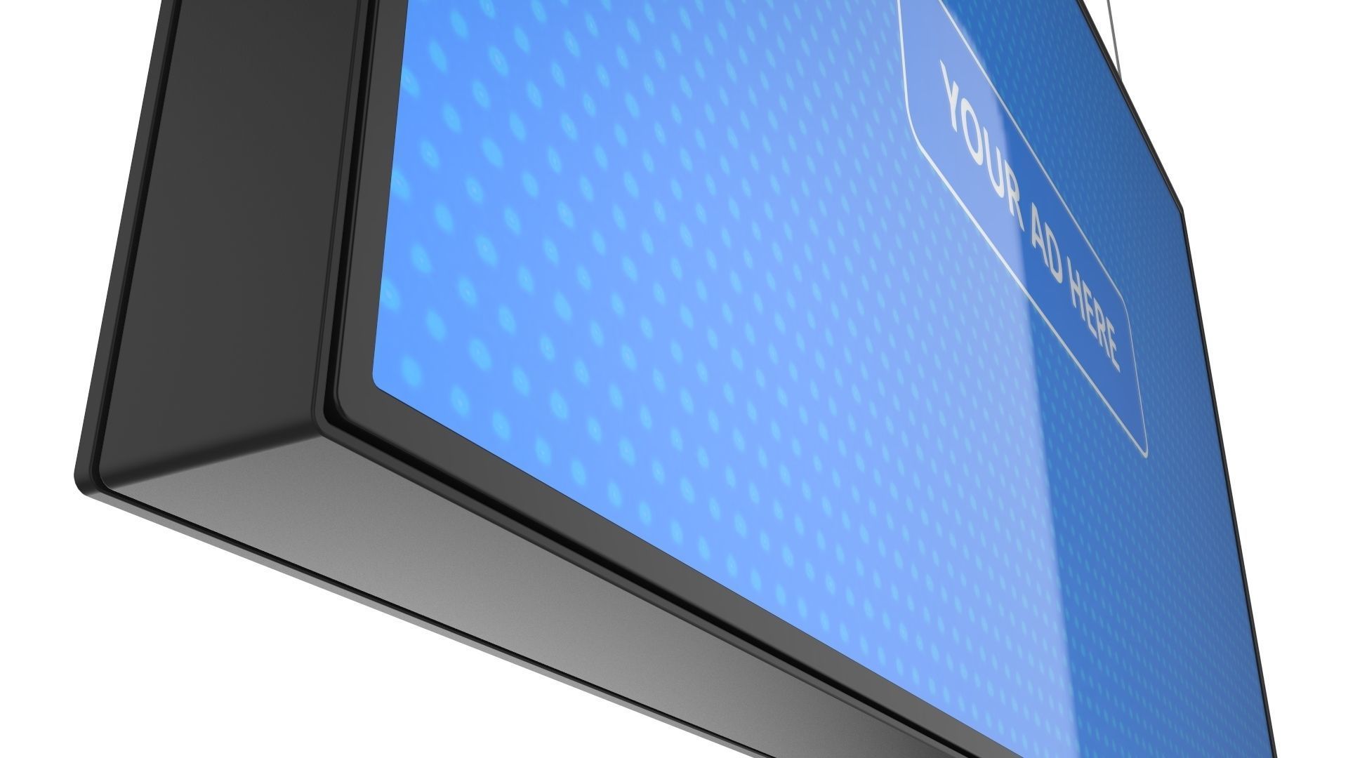 Digital Panel Horizontal 49 Inch 3D model_12