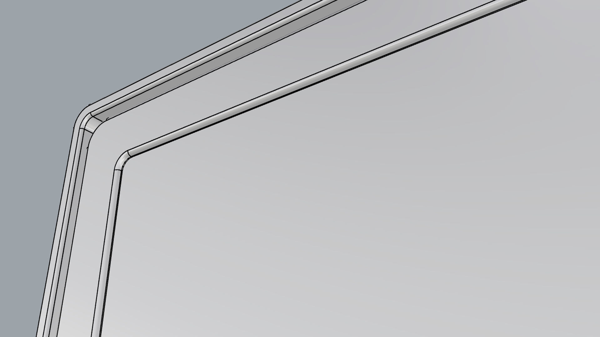 Digital Panel Horizontal 49 Inch 3D model_17