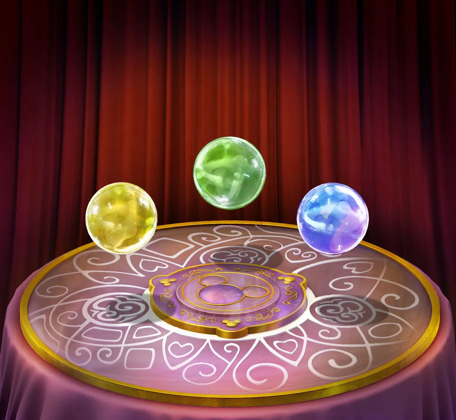 Disney main city - Crystal Ball 03 3D model