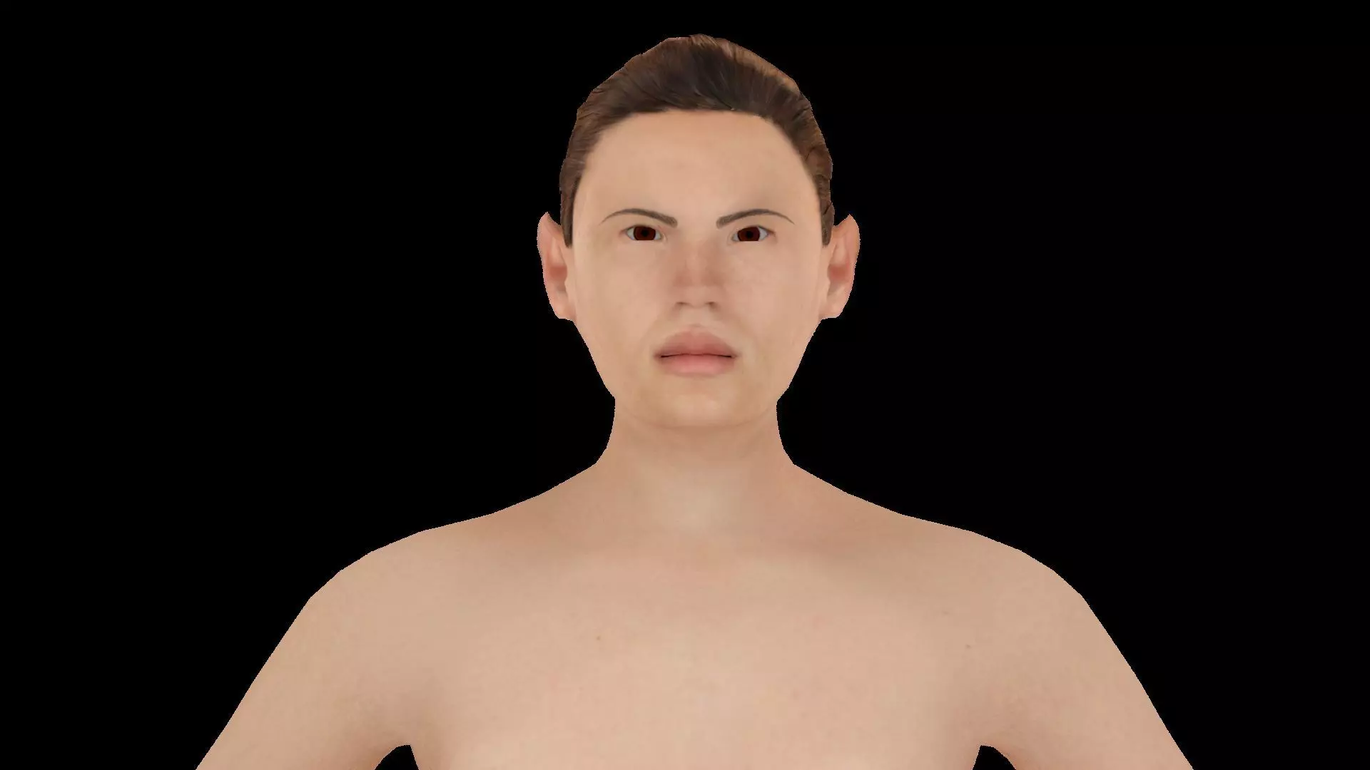 Model 3 nude man 3D model_0