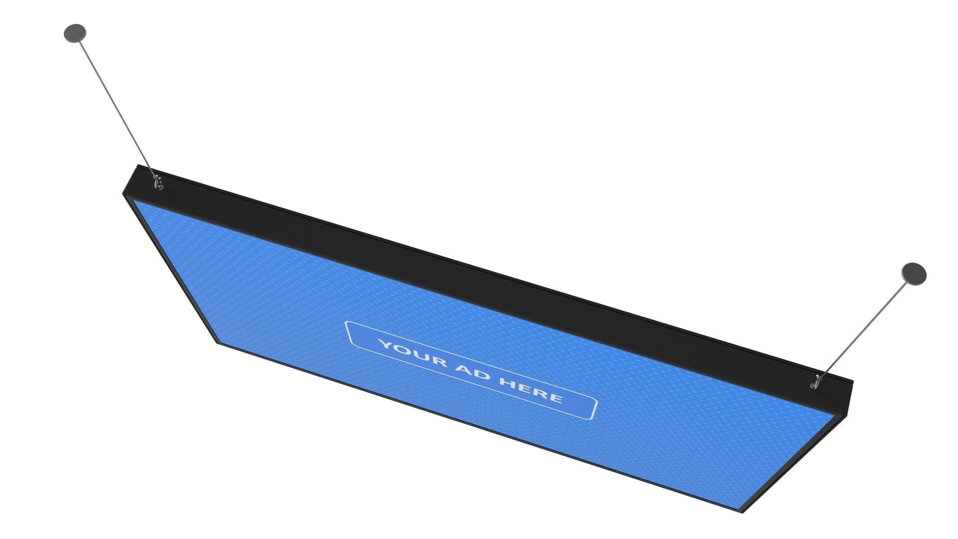 Digital Panel Horizontal 55 Inch 3D model_9