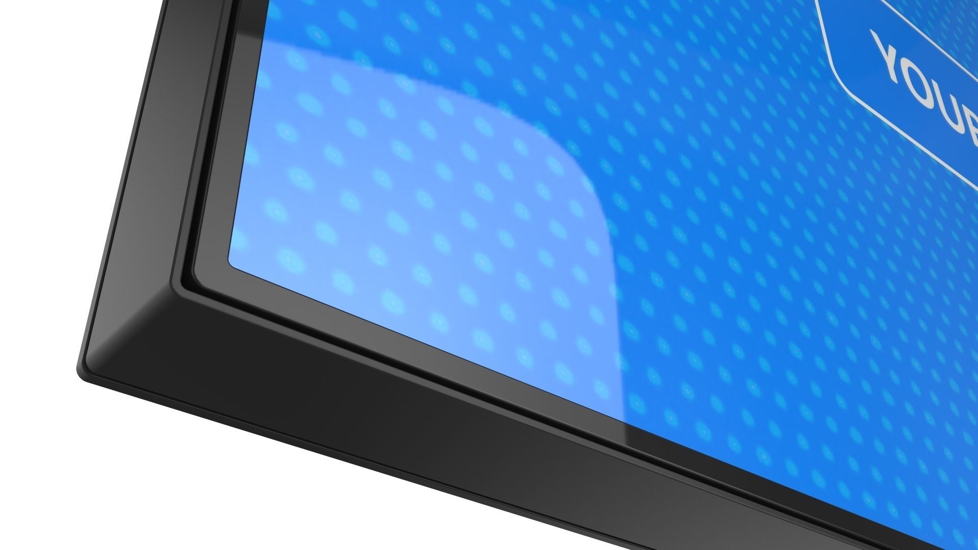 Digital Panel Horizontal 55 Inch 3D model_12