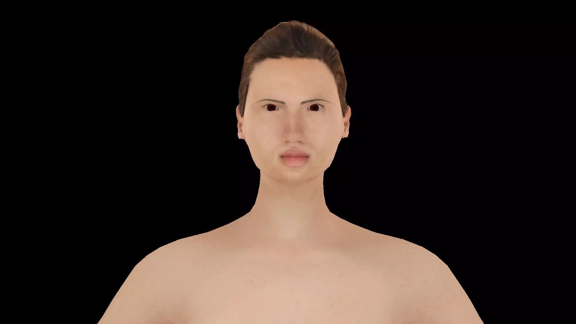 Model 6 nude man 3D model_0