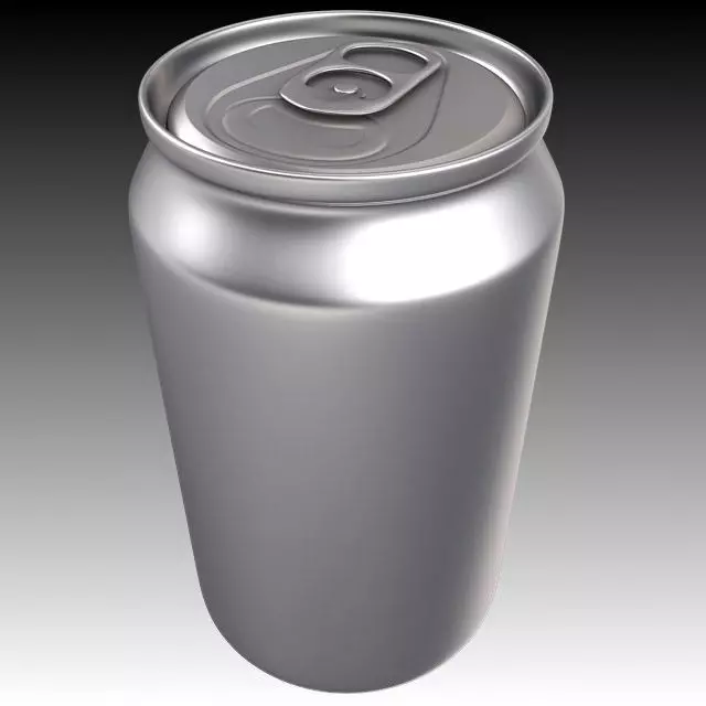 Aluminum Can 3D model_0