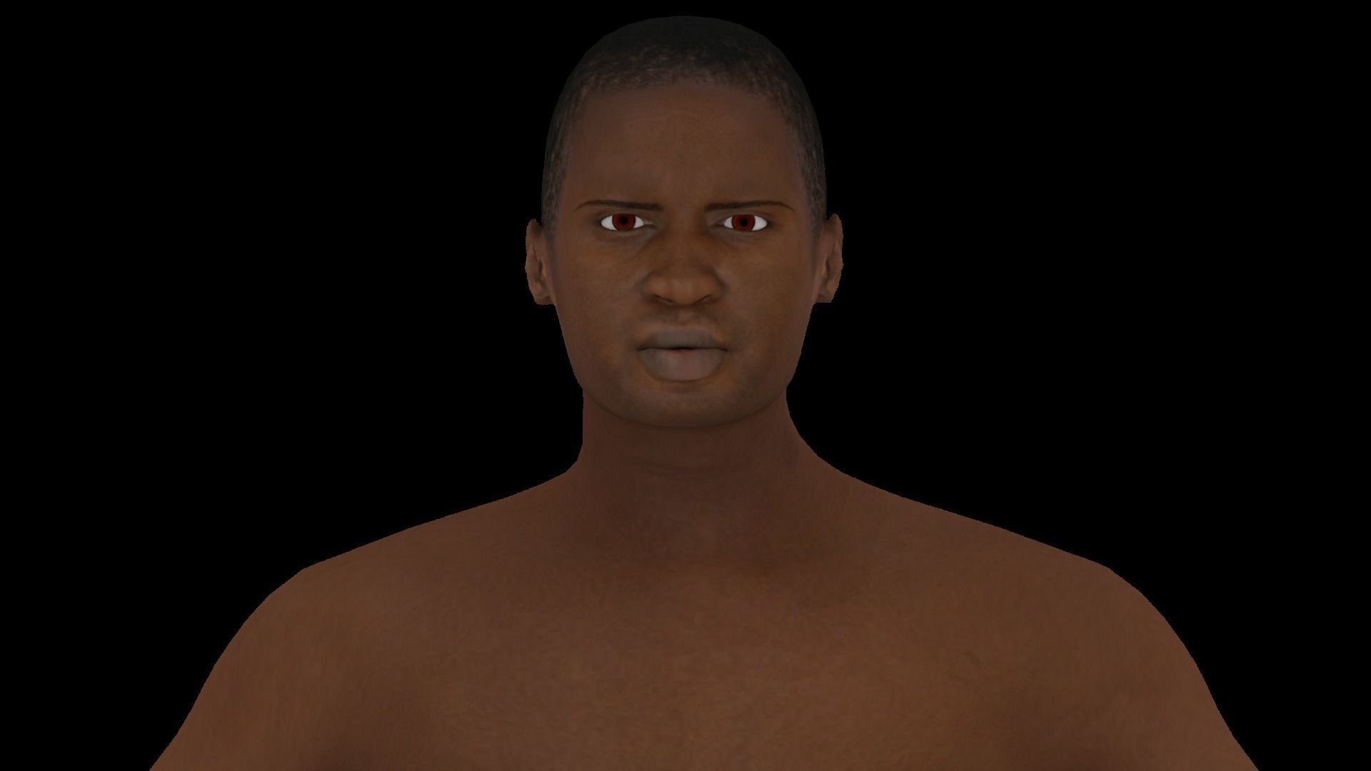 Model 2 nude man 3D model_1