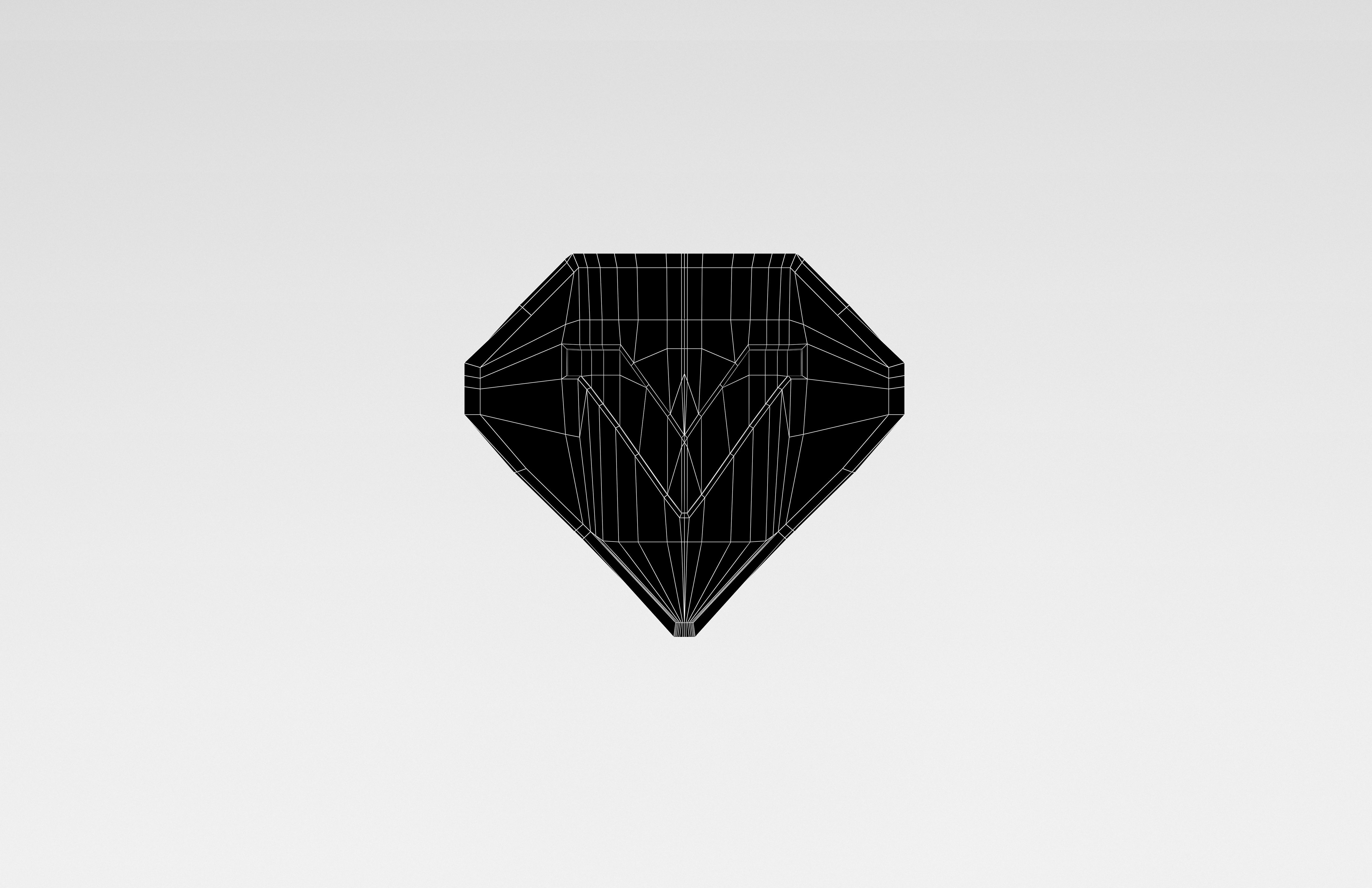 Game VIP Symbol v1 003 Low-poly 3D model_5