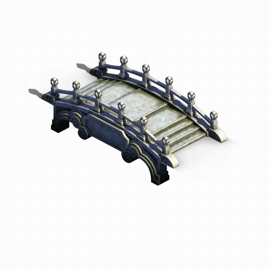 River Yang City - Bridge -01 3D model_3