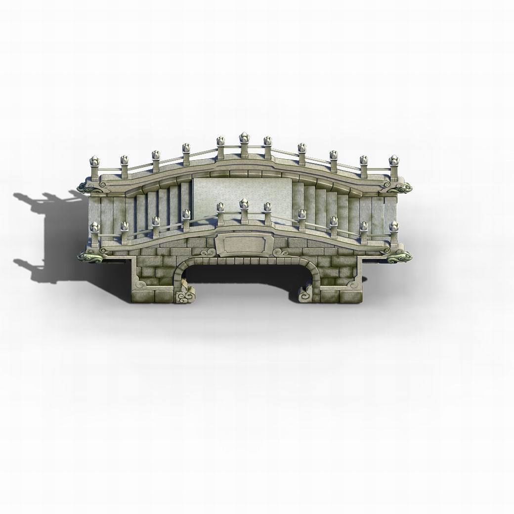 River Yangcheng - Bridge -04 3D model_5