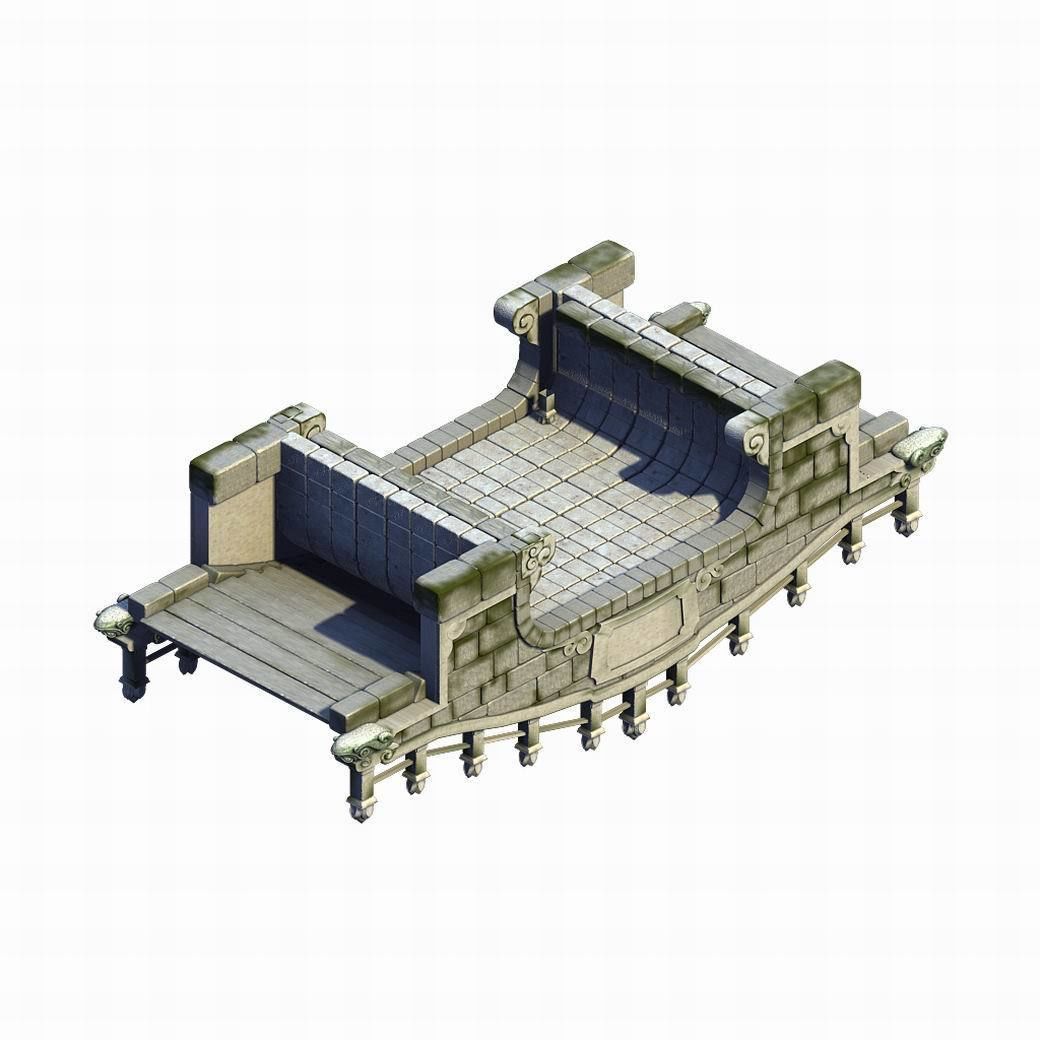 River Yangcheng - Bridge -04 3D model_6