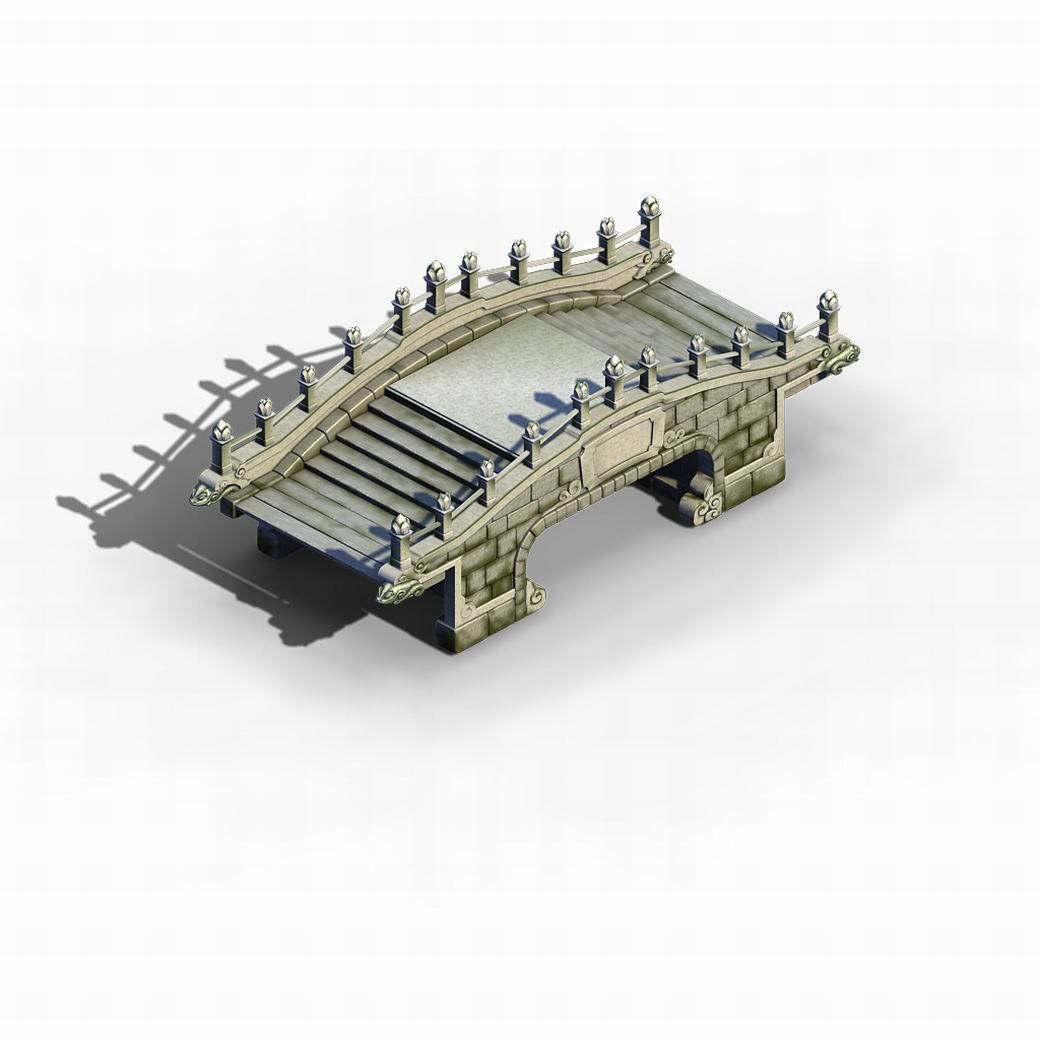 River Yangcheng - Bridge -04 3D model_1
