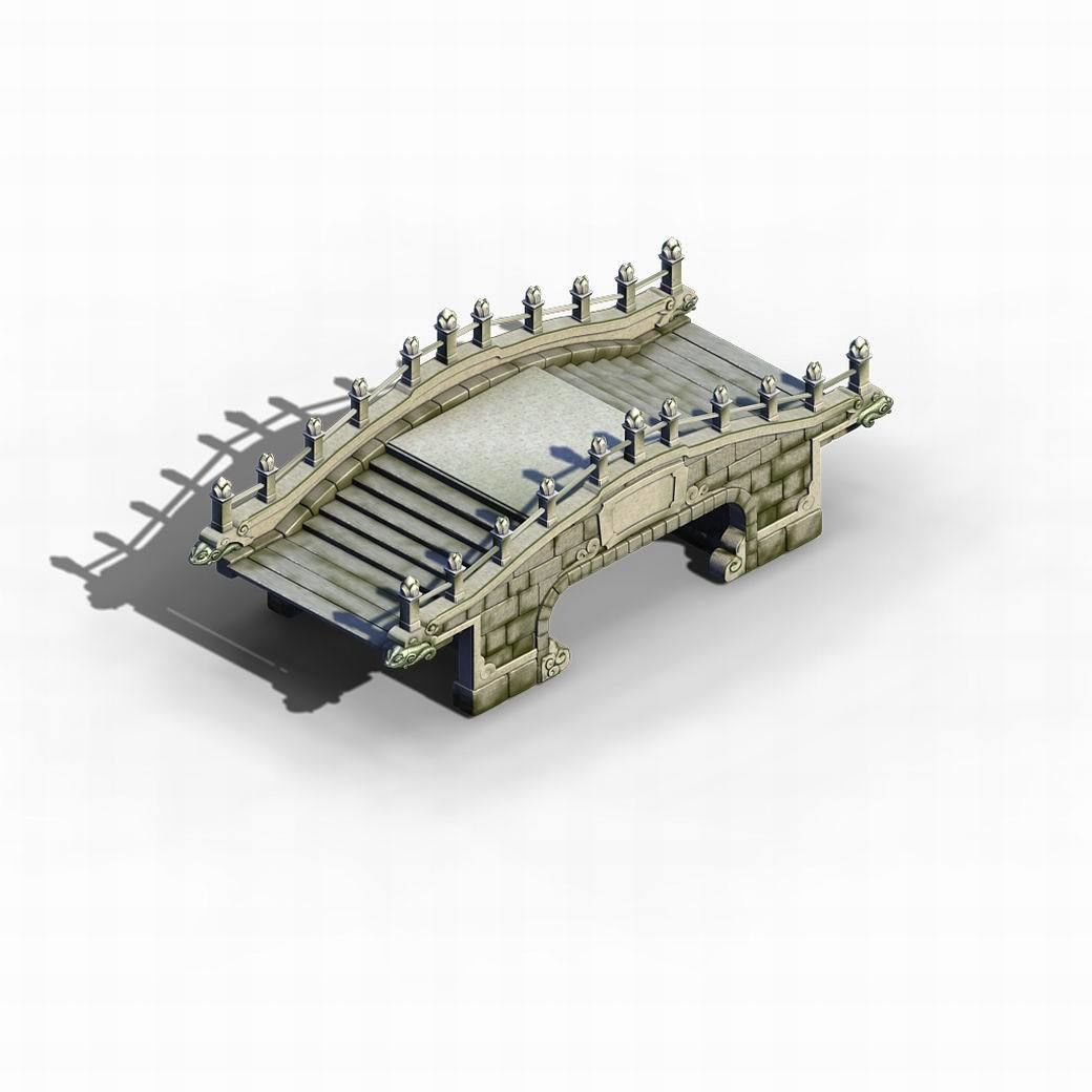 River Yangcheng - Bridge -04 3D model_2