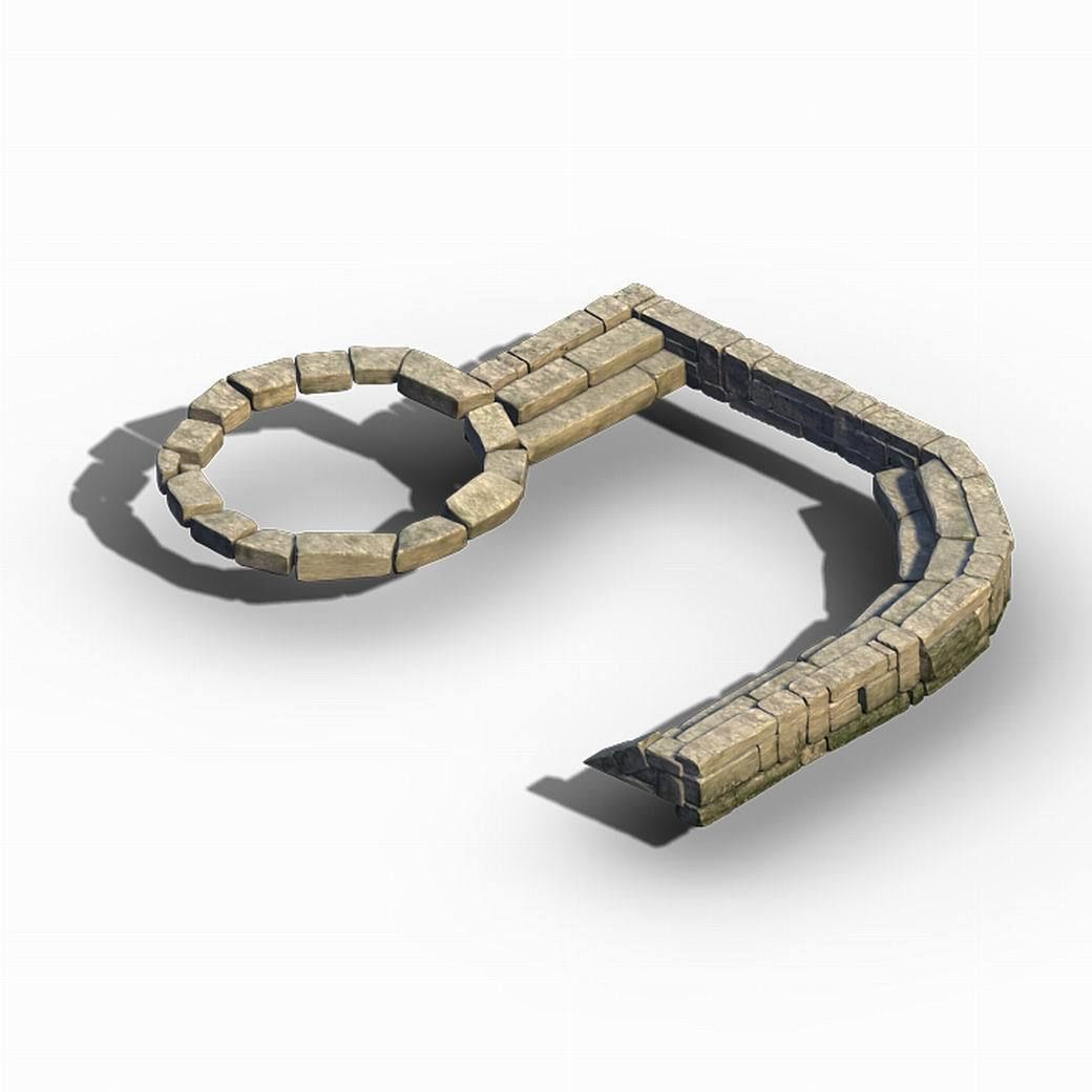 River Yangcheng - blacksmith shop 3D model_1