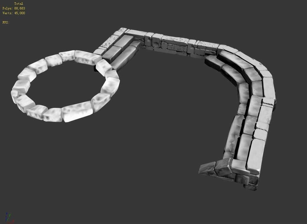 River Yangcheng - blacksmith shop 3D model_3