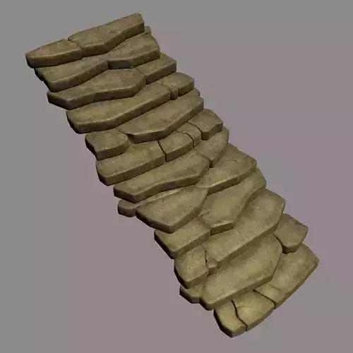 Heyang suburbs - stairs - stone ladder 01