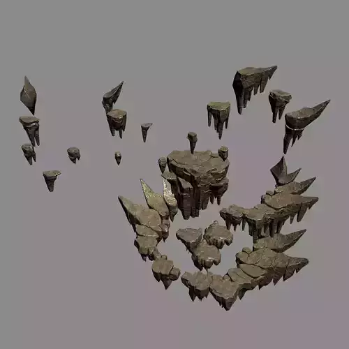 Fox Mountain Secret Cave - Stone 01