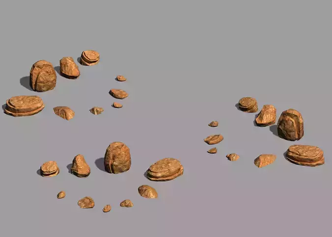 Desert - Mountain - Wind Stone 13