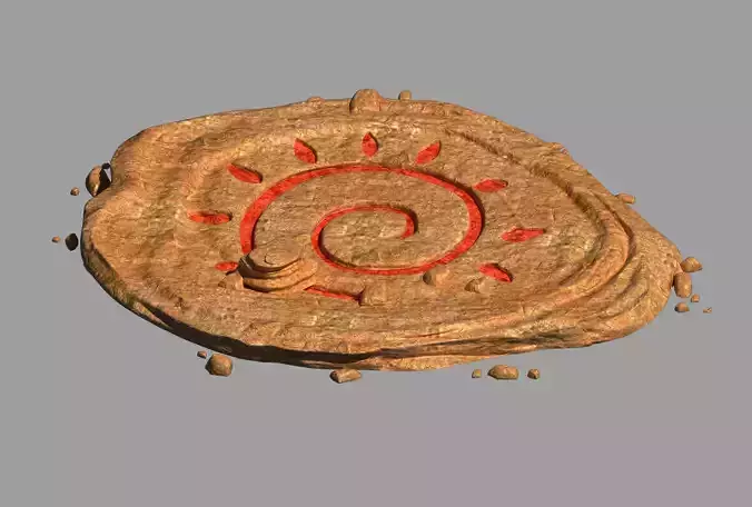 Desert - Mountain - Wind Stone 15