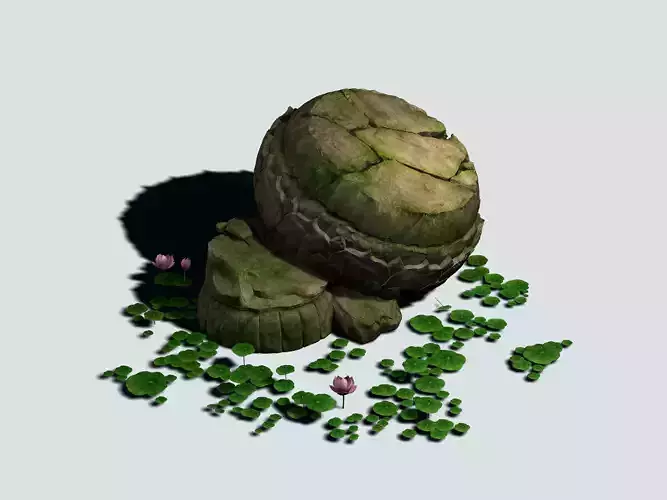 Kasyapa Buddha - Lotus Block 03