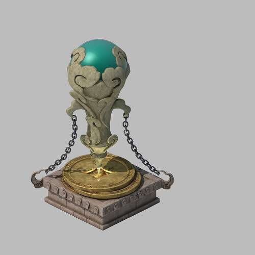 Money - Crystal Hammer 01 3D model
