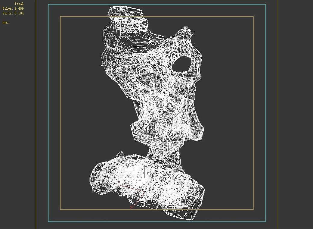 Capital - Garden - Rockery 01 3D model_4