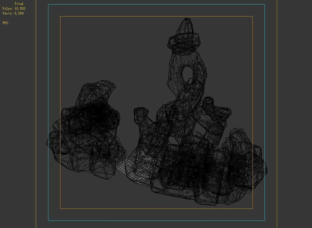 Capital - Garden - Rockery 05 3D model_3