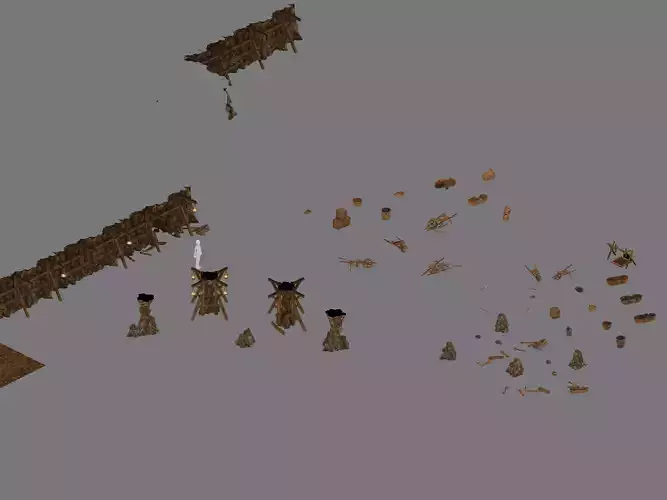 Cave - Stone Wall - Miscellaneous 04