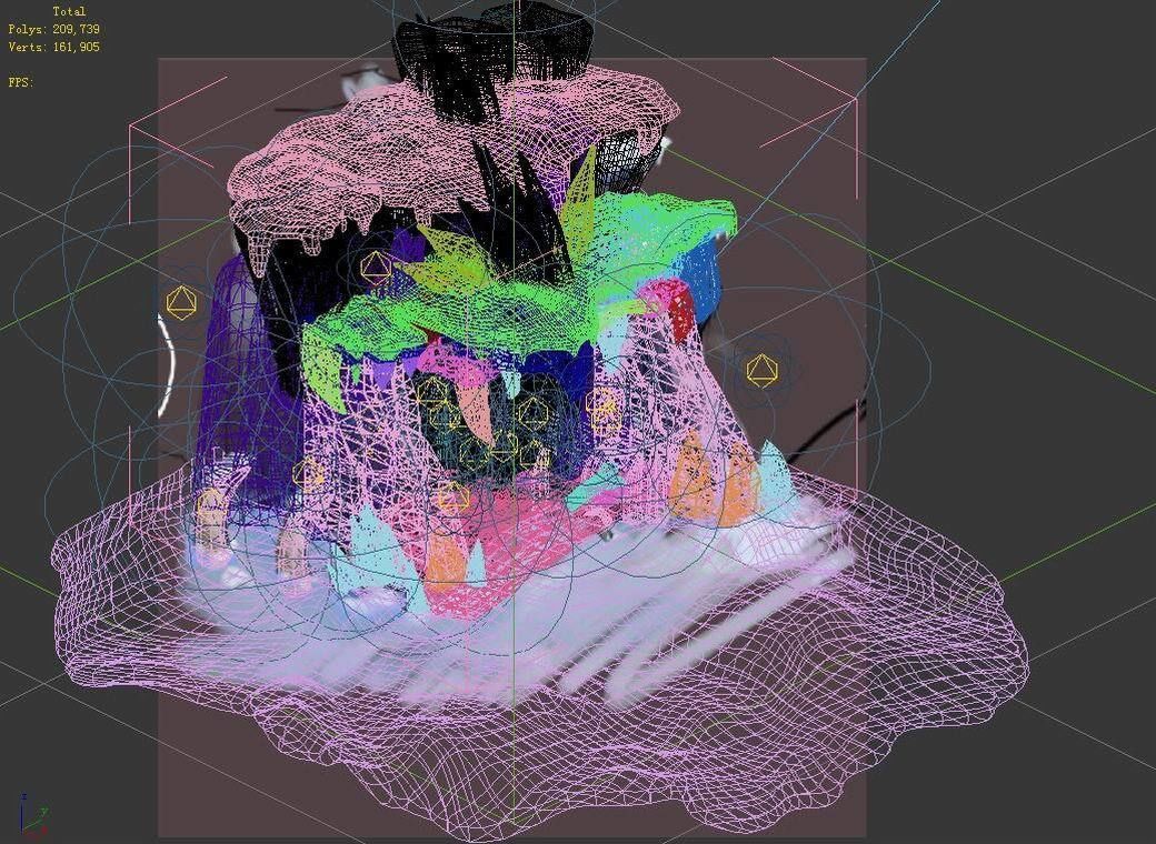 Kunlun Snow Mountain - Cave 03 3D model_4