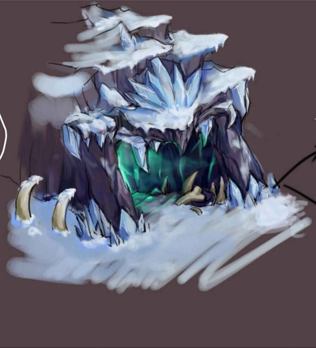 Kunlun Snow Mountain - Cave 03 3D model_2