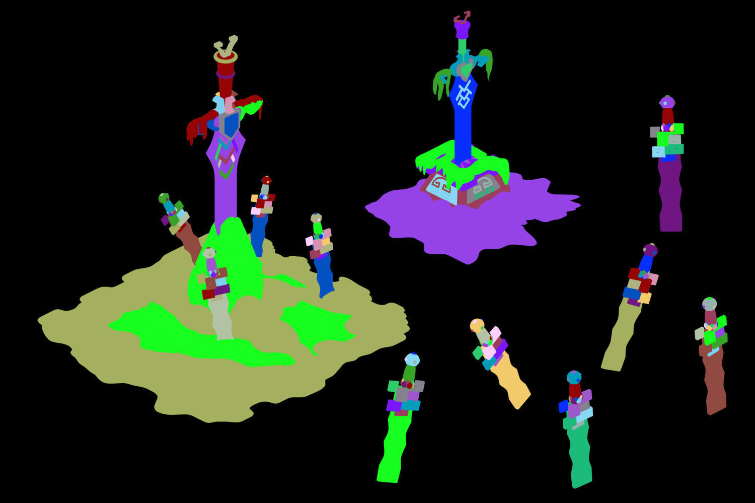 Kunlun Snow Mountain - Shijian 13 3D model_3