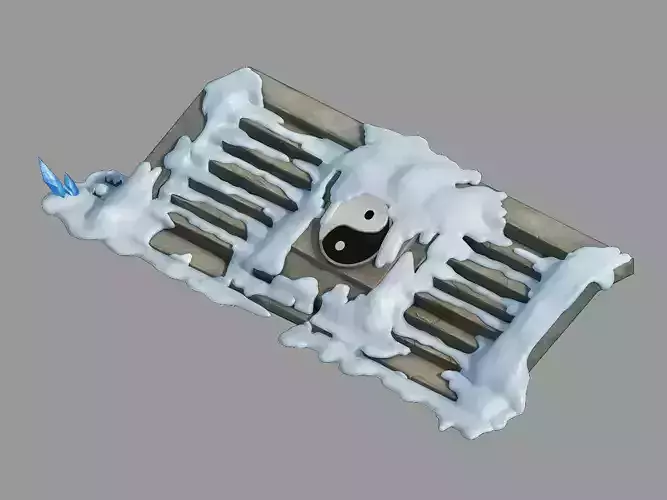 Kunlun Snow Mountain - Stone Ladder 03