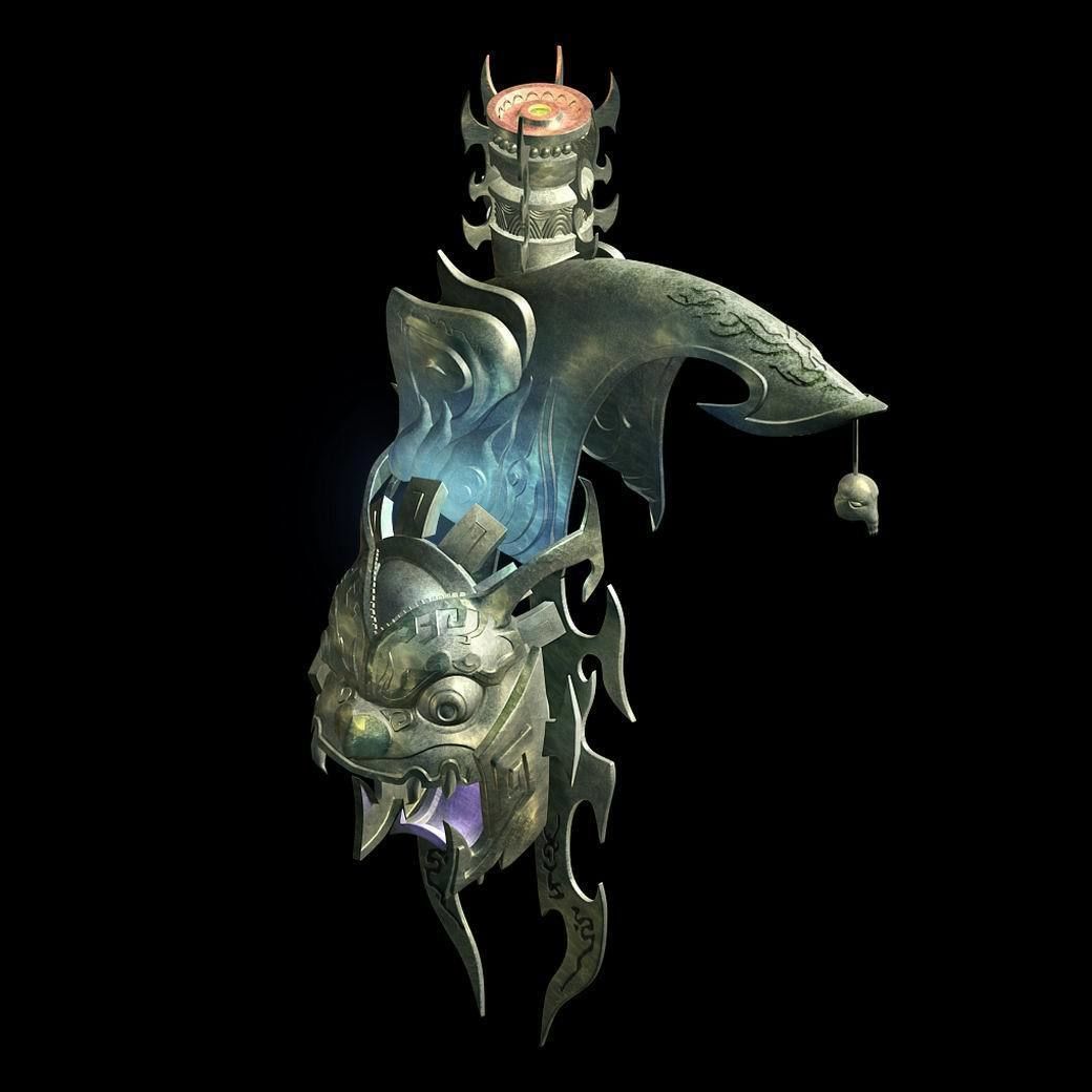 Magic Palace - carved 01 3D model_1