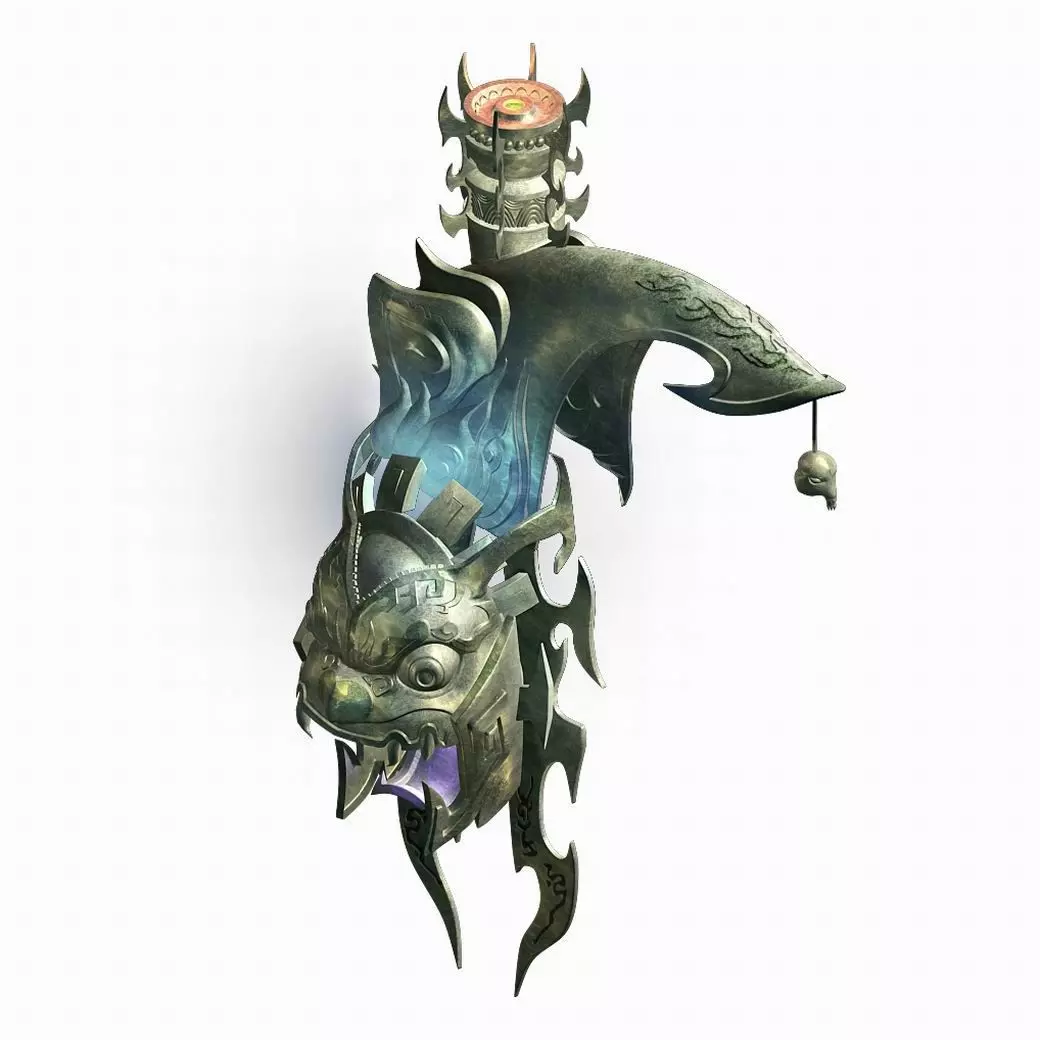 Magic Palace - carved 01 3D model_0