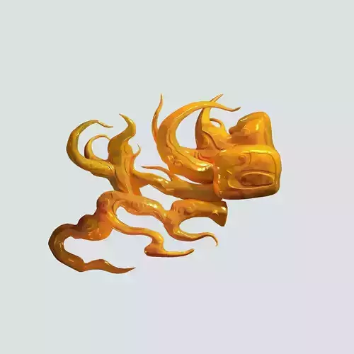 Magic Palace - yellow glass 01