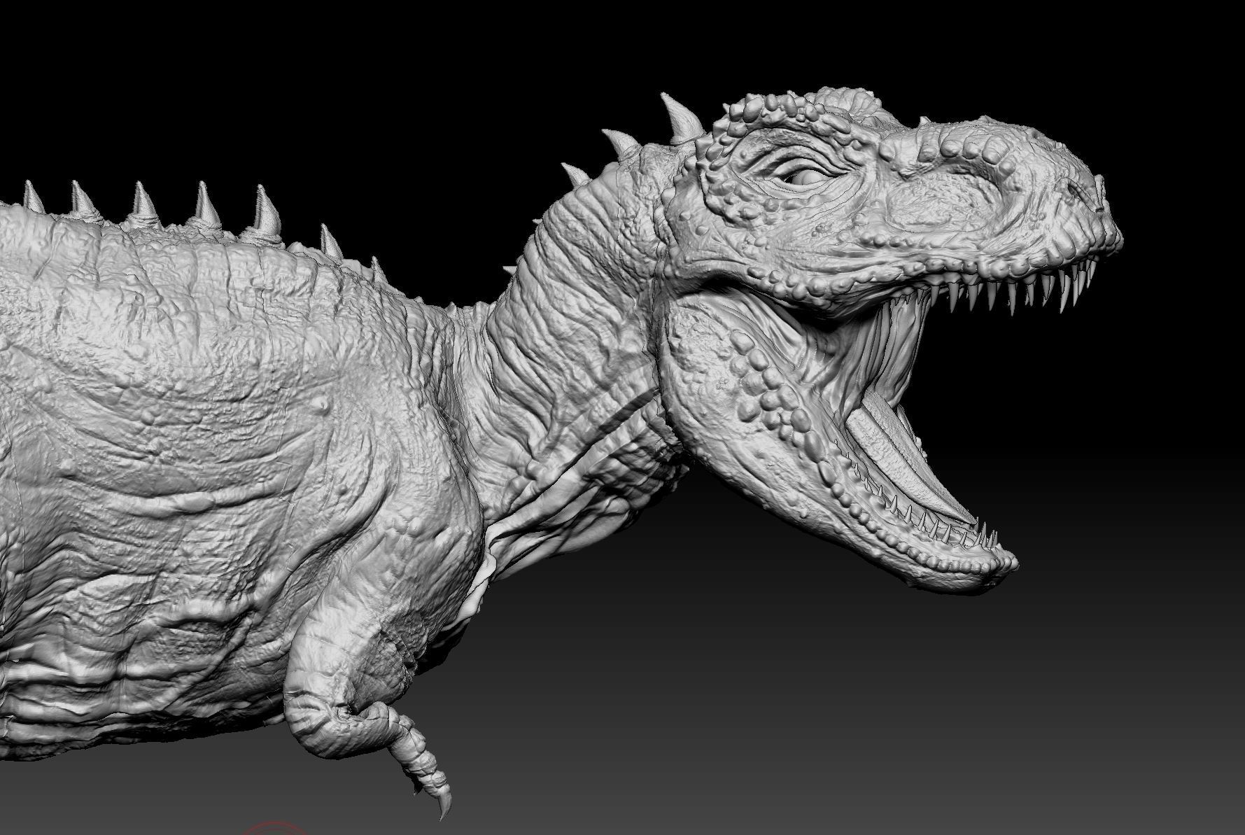 Tyrannosaurus Rex High Quality 3D model 3D model_1